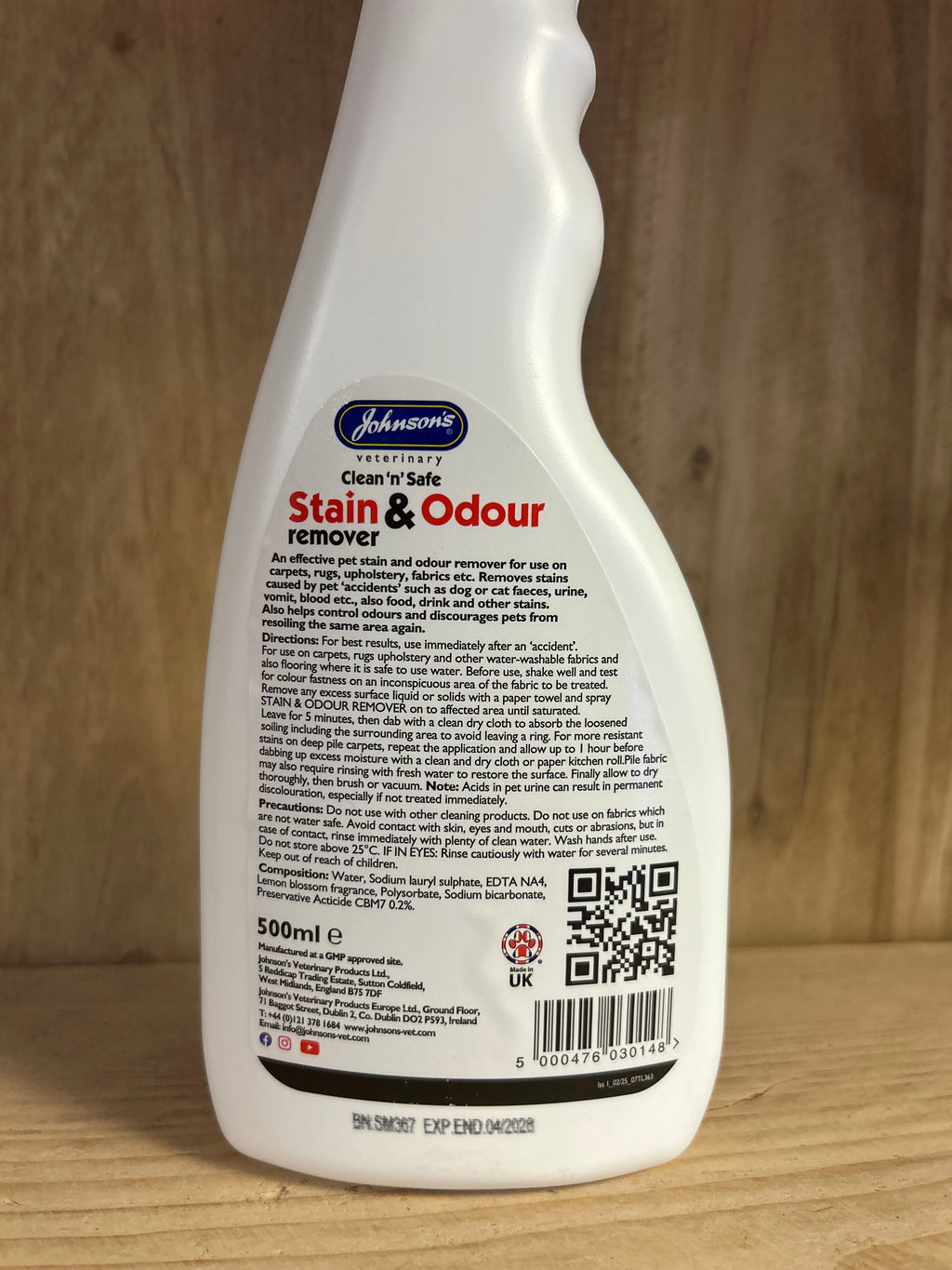 Stain & Odour Remover